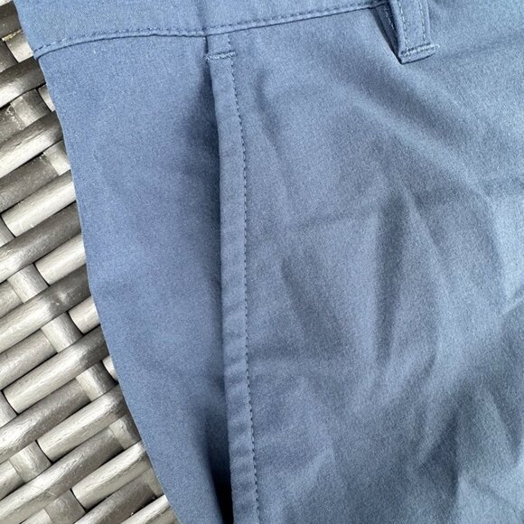 Men's Adidas Stretch Flat Front Golf Short Blue - 30 - Picture 2 of 4